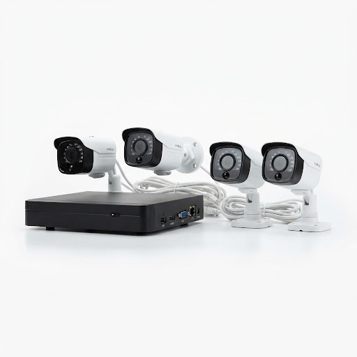 Kit 4 Cámaras 2MP para Hogar
